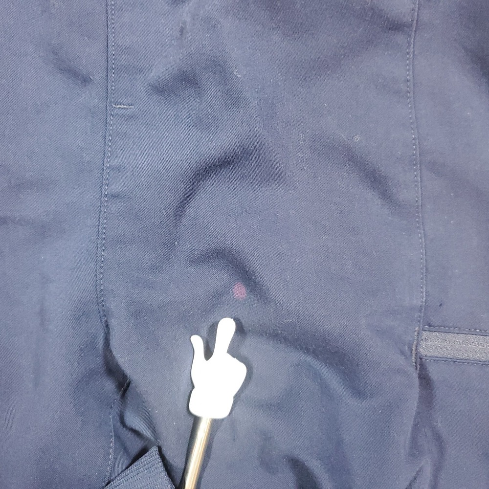Fabletics High Rise On Call Scrubs Joggers Navy Blue, Large, Drawsting* - Picture 7 of 10